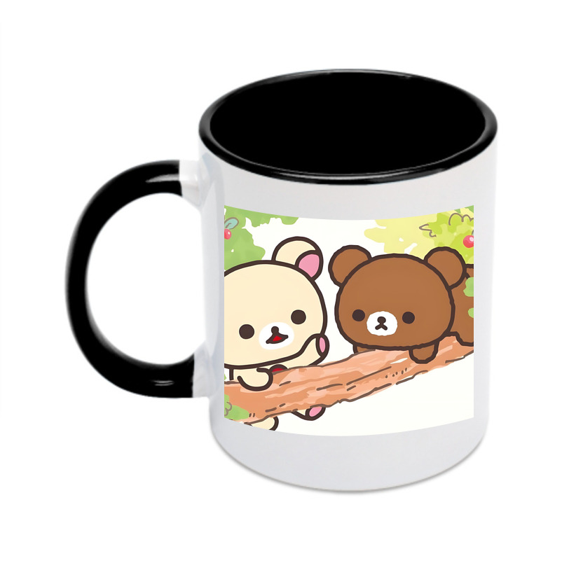 （画像用） リラックマ リラックマ キイロイトリ Rilakkuma Korilakkuma Kiiroitori カラーマグカップ
