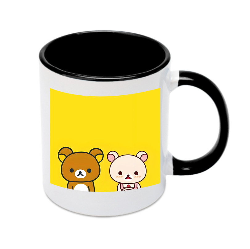 （画像用） リラックマ リラックマ キイロイトリ Rilakkuma Korilakkuma Kiiroitori カラーマグカップ