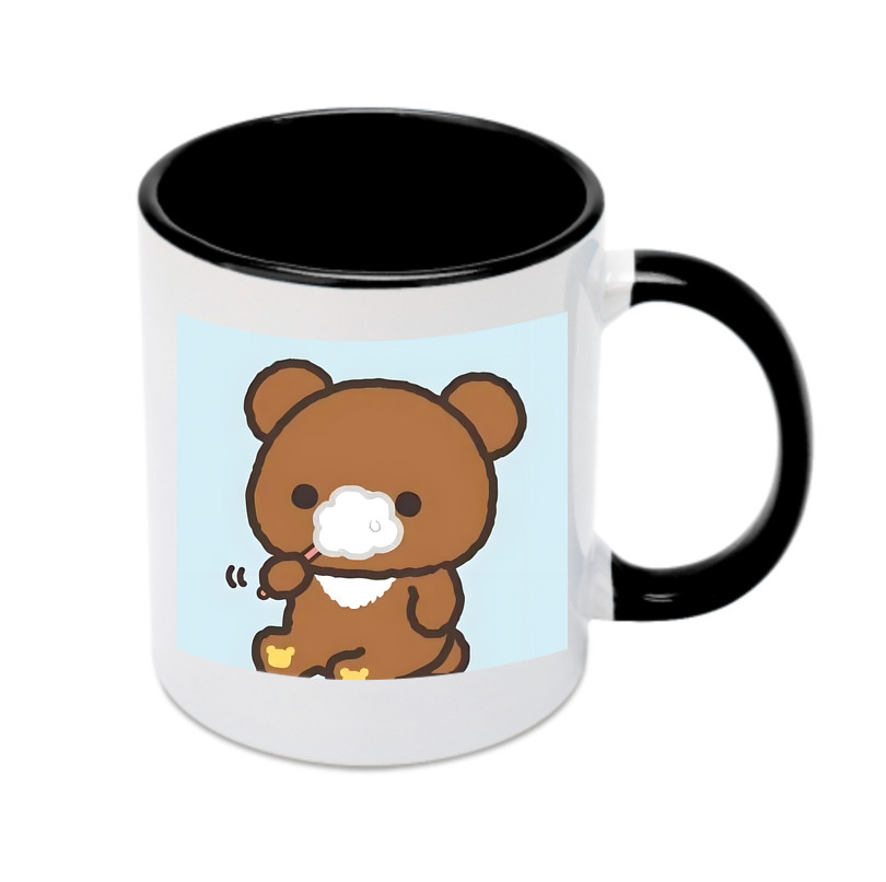 （画像用） リラックマ リラックマ キイロイトリ Rilakkuma Korilakkuma Kiiroitori カラーマグカップ