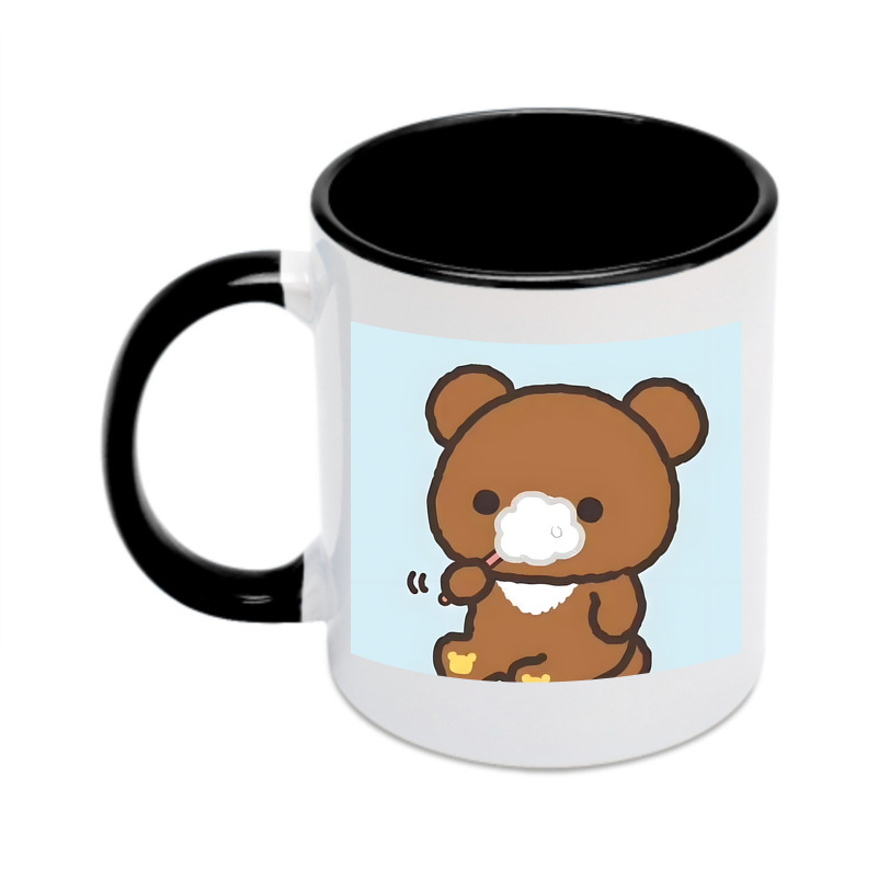 （画像用） リラックマ リラックマ キイロイトリ Rilakkuma Korilakkuma Kiiroitori カラーマグカップ
