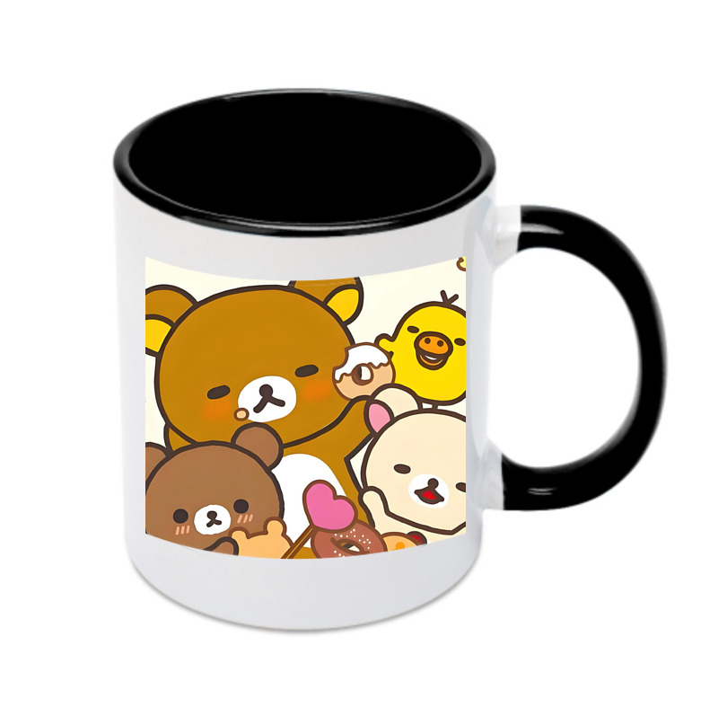 （画像用） リラックマ リラックマ キイロイトリ Rilakkuma Korilakkuma Kiiroitori カラーマグカップ