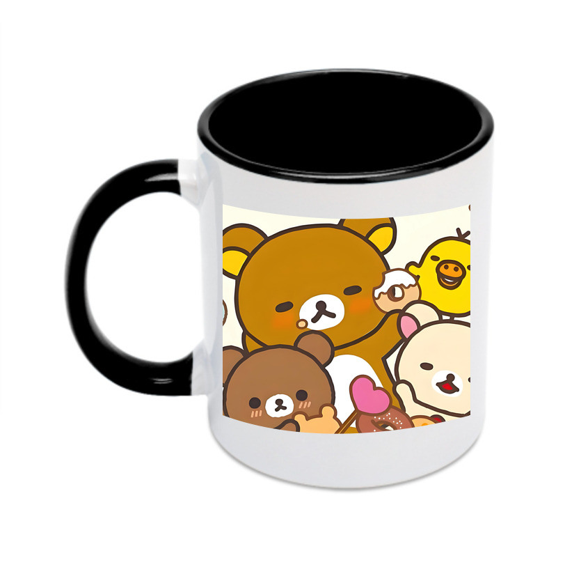 （画像用） リラックマ リラックマ キイロイトリ Rilakkuma Korilakkuma Kiiroitori カラーマグカップ