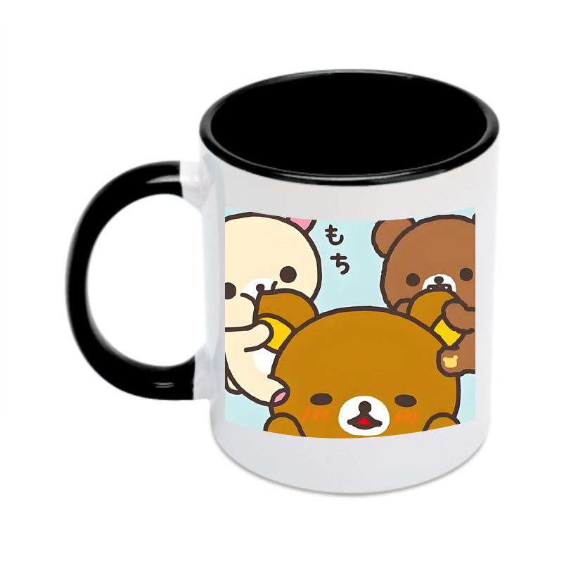 （画像用） リラックマ リラックマ キイロイトリ Rilakkuma Korilakkuma Kiiroitori カラーマグカップ
