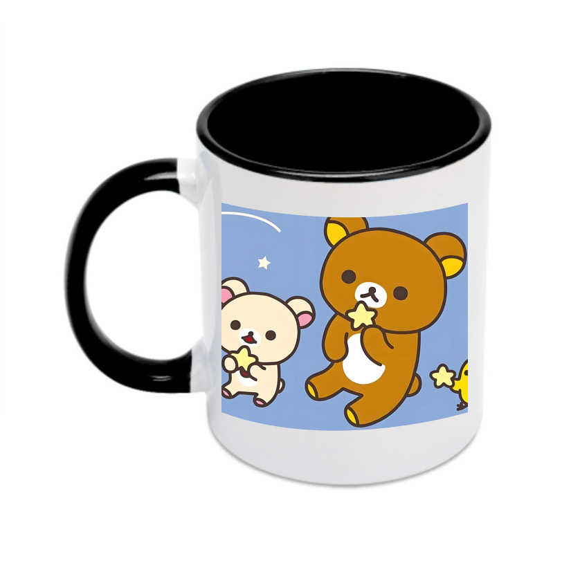（画像用） リラックマ リラックマ キイロイトリ Rilakkuma Korilakkuma Kiiroitori カラーマグカップ