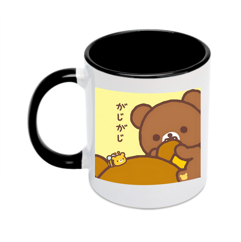 （画像用） リラックマ リラックマ キイロイトリ Rilakkuma Korilakkuma Kiiroitori カラーマグカップ