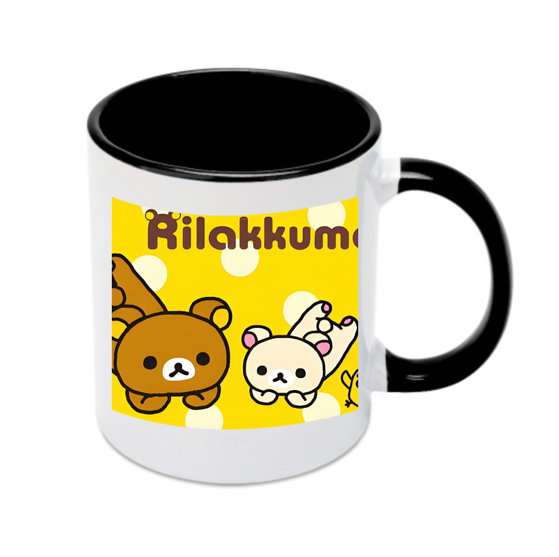（画像用） リラックマ リラックマ キイロイトリ Rilakkuma Korilakkuma Kiiroitori カラーマグカップ