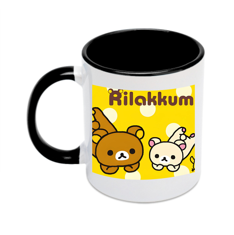 （画像用） リラックマ リラックマ キイロイトリ Rilakkuma Korilakkuma Kiiroitori カラーマグカップ