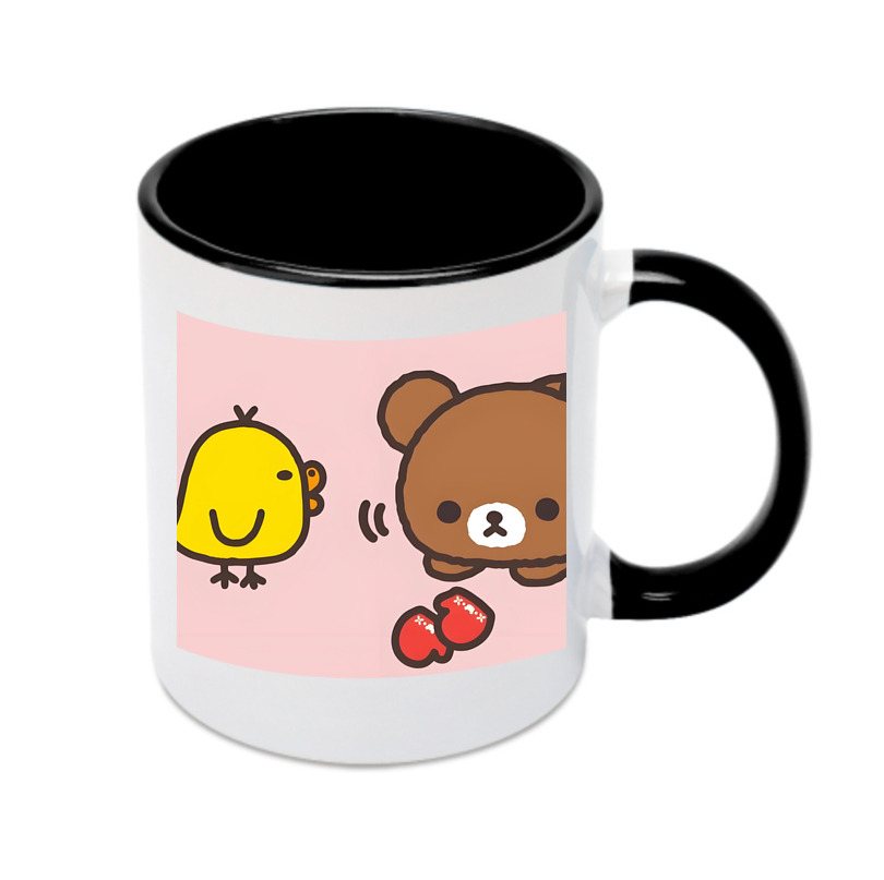 （画像用） リラックマ リラックマ キイロイトリ Rilakkuma Korilakkuma Kiiroitori カラーマグカップ