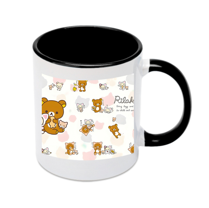 （画像用） リラックマ リラックマ キイロイトリ Rilakkuma Korilakkuma Kiiroitori カラーマグカップ