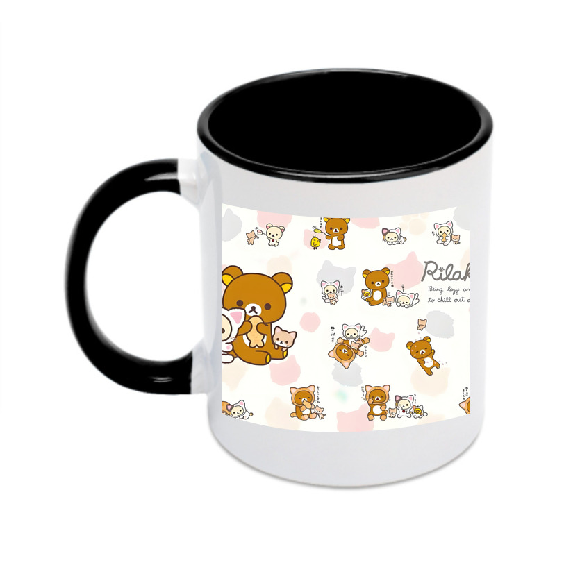 （画像用） リラックマ リラックマ キイロイトリ Rilakkuma Korilakkuma Kiiroitori カラーマグカップ