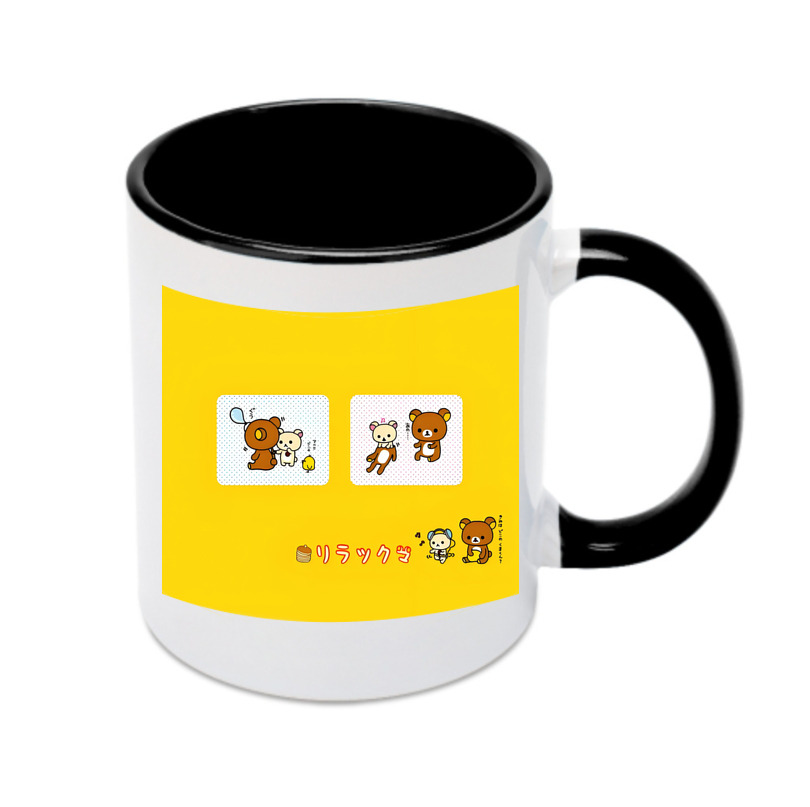 （画像用） リラックマ リラックマ キイロイトリ Rilakkuma Korilakkuma Kiiroitori カラーマグカップ