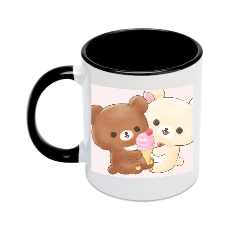 （画像用） リラックマ リラックマ キイロイトリ Rilakkuma Korilakkuma Kiiroitori カラーマグカップ