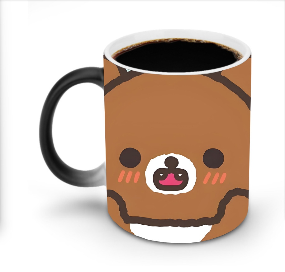 （画像用） リラックマ リラックマ キイロイトリ Rilakkuma Korilakkuma Kiiroitori 温度変色マグカップ