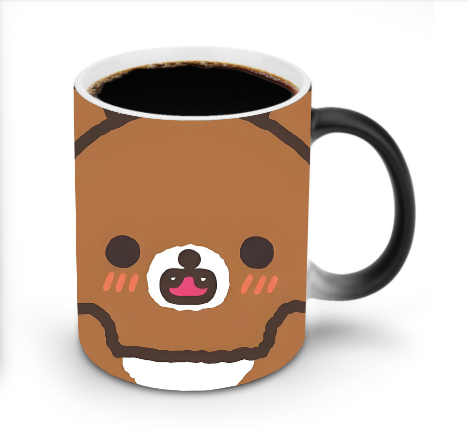 （画像用） リラックマ リラックマ キイロイトリ Rilakkuma Korilakkuma Kiiroitori 温度変色マグカップ