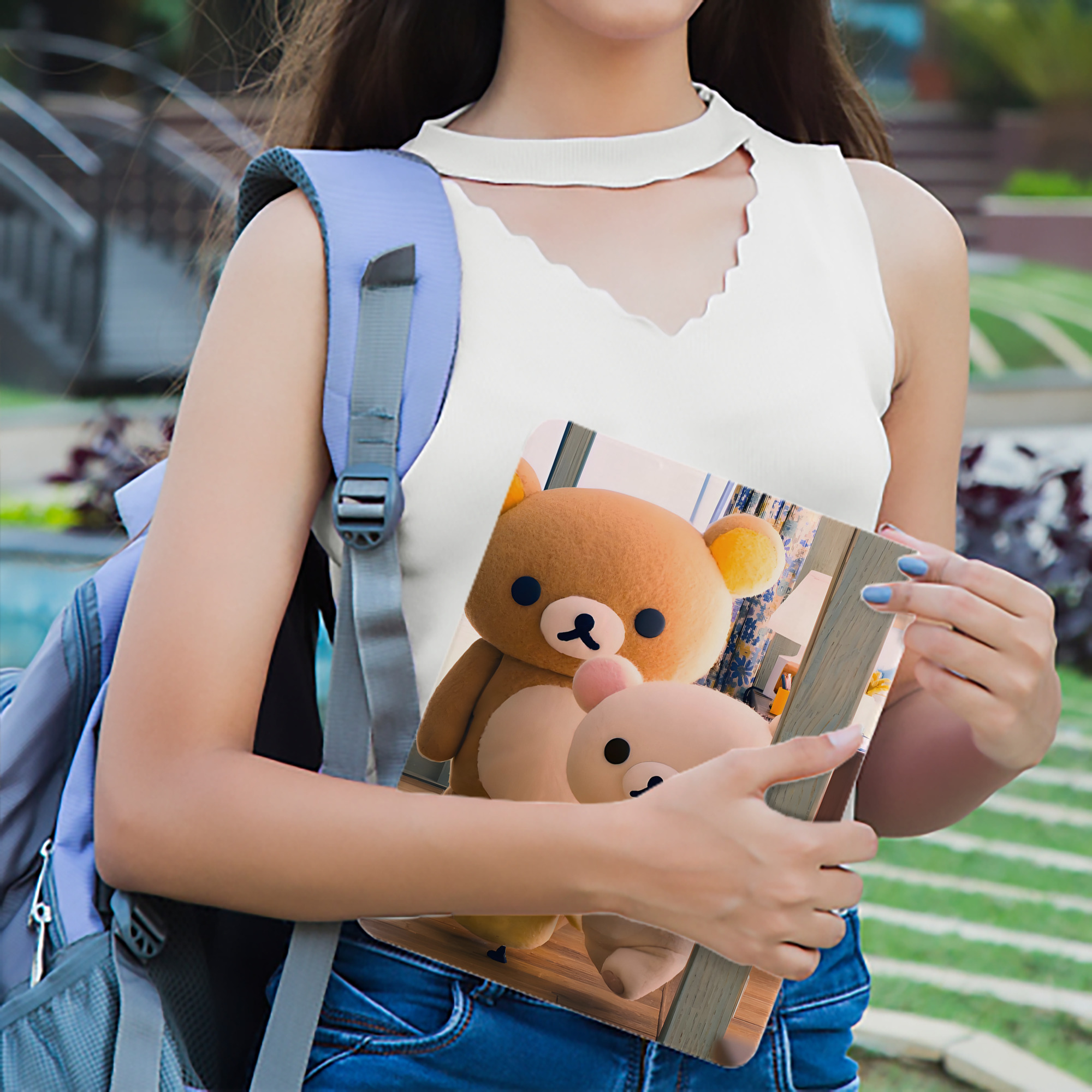 リラックマ リラックマ キイロイトリ Rilakkuma Korilakkuma Kiiroitori IPad ケース ブック型 PUレザー TPU 耐衝撃 軽量 薄型 ペン収納なし 全面保護 IPad 各モデル対応