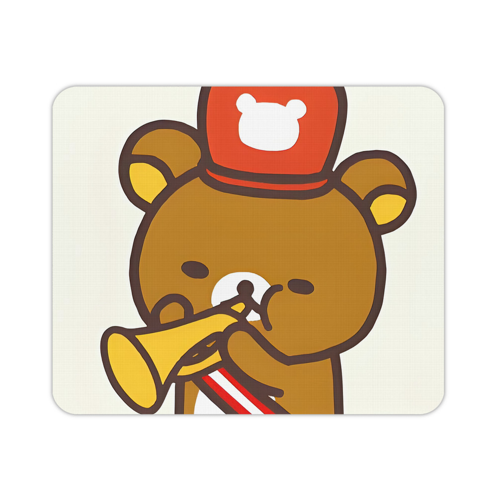 （画像用） リラックマ リラックマ キイロイトリ Rilakkuma Korilakkuma Kiiroitori マウスパッド ステッチ加工 ラバー素材 防水 滑り止め 超薄型 ゲーミング/オフィス対応