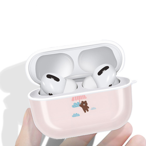 リラックマ リラックマ キイロイトリ Rilakkuma Korilakkuma Kiiroitori 【AirPods Pro用】ハードシェル保護ケース 耐衝撃・防指紋・カラビナ付き商品仕様