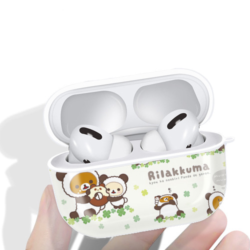 リラックマ リラックマ キイロイトリ Rilakkuma Korilakkuma Kiiroitori 【AirPods Pro用】ハードシェル保護ケース 耐衝撃・防指紋・カラビナ付き商品仕様