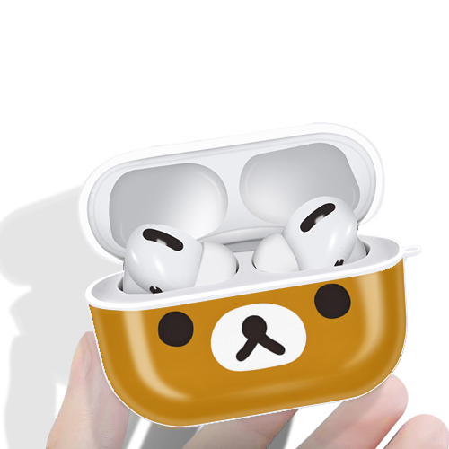 リラックマ リラックマ キイロイトリ Rilakkuma Korilakkuma Kiiroitori 【AirPods Pro用】ハードシェル保護ケース 耐衝撃・防指紋・カラビナ付き商品仕様