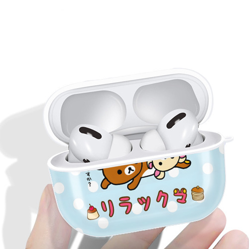 リラックマ リラックマ キイロイトリ Rilakkuma Korilakkuma Kiiroitori 【AirPods Pro用】ハードシェル保護ケース 耐衝撃・防指紋・カラビナ付き商品仕様