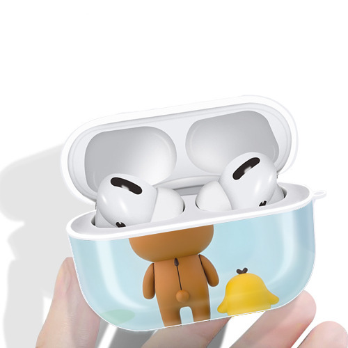 リラックマ リラックマ キイロイトリ Rilakkuma Korilakkuma Kiiroitori 【AirPods Pro用】ハードシェル保護ケース 耐衝撃・防指紋・カラビナ付き商品仕様