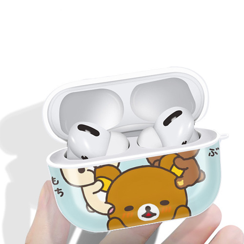 リラックマ リラックマ キイロイトリ Rilakkuma Korilakkuma Kiiroitori 【AirPods Pro用】ハードシェル保護ケース 耐衝撃・防指紋・カラビナ付き商品仕様