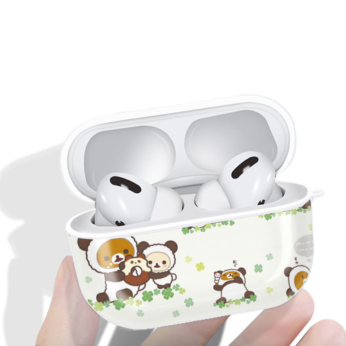 リラックマ リラックマ キイロイトリ Rilakkuma Korilakkuma Kiiroitori 【AirPods Pro用】ハードシェル保護ケース 耐衝撃・防指紋・カラビナ付き商品仕様