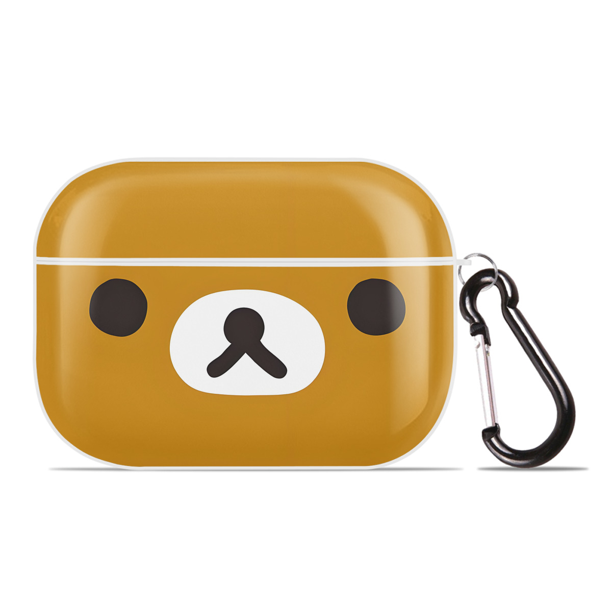 （画像用） リラックマ リラックマ キイロイトリ Rilakkuma Korilakkuma Kiiroitori 【AirPods Pro用】ハードシェル保護ケース 耐衝撃・防指紋・カラビナ付き商品仕様