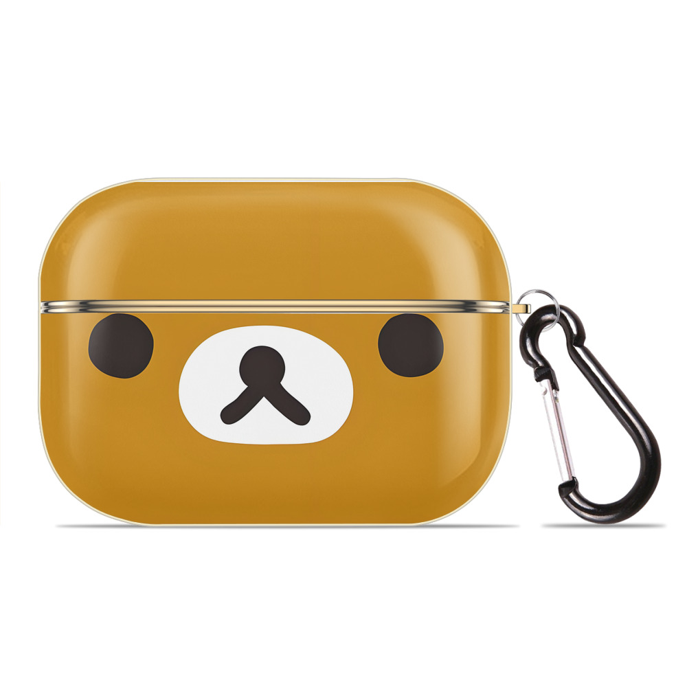 （画像用） リラックマ リラックマ キイロイトリ Rilakkuma Korilakkuma Kiiroitori 【AirPods Pro用】ハードシェル保護ケース｜耐衝撃・防指紋・カラビナ付き商品仕様