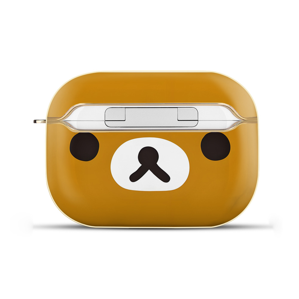 （画像用） リラックマ リラックマ キイロイトリ Rilakkuma Korilakkuma Kiiroitori 【AirPods Pro用】ハードシェル保護ケース｜耐衝撃・防指紋・カラビナ付き商品仕様