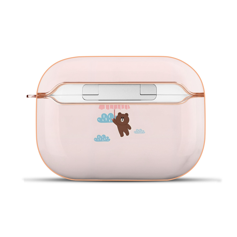 （画像用） リラックマ リラックマ キイロイトリ Rilakkuma Korilakkuma Kiiroitori 【AirPods Pro用】ハードシェル保護ケース｜耐衝撃・防指紋・カラビナ付き商品仕様
