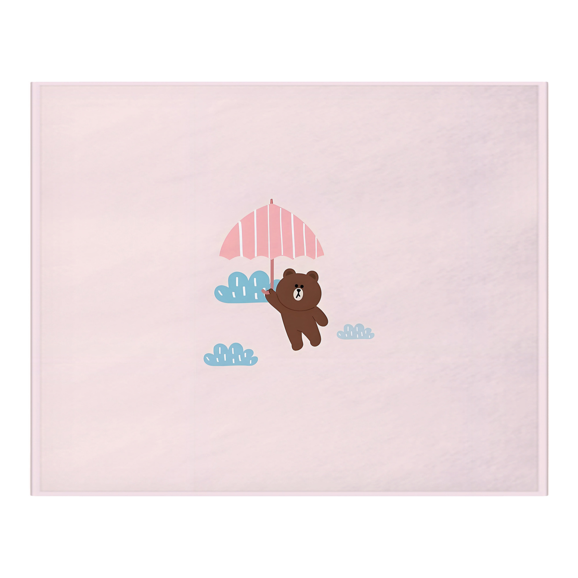 （画像用） リラックマ リラックマ キイロイトリ Rilakkuma Korilakkuma Kiiroitori フランネルブランケット・多サイズ対応（横型）