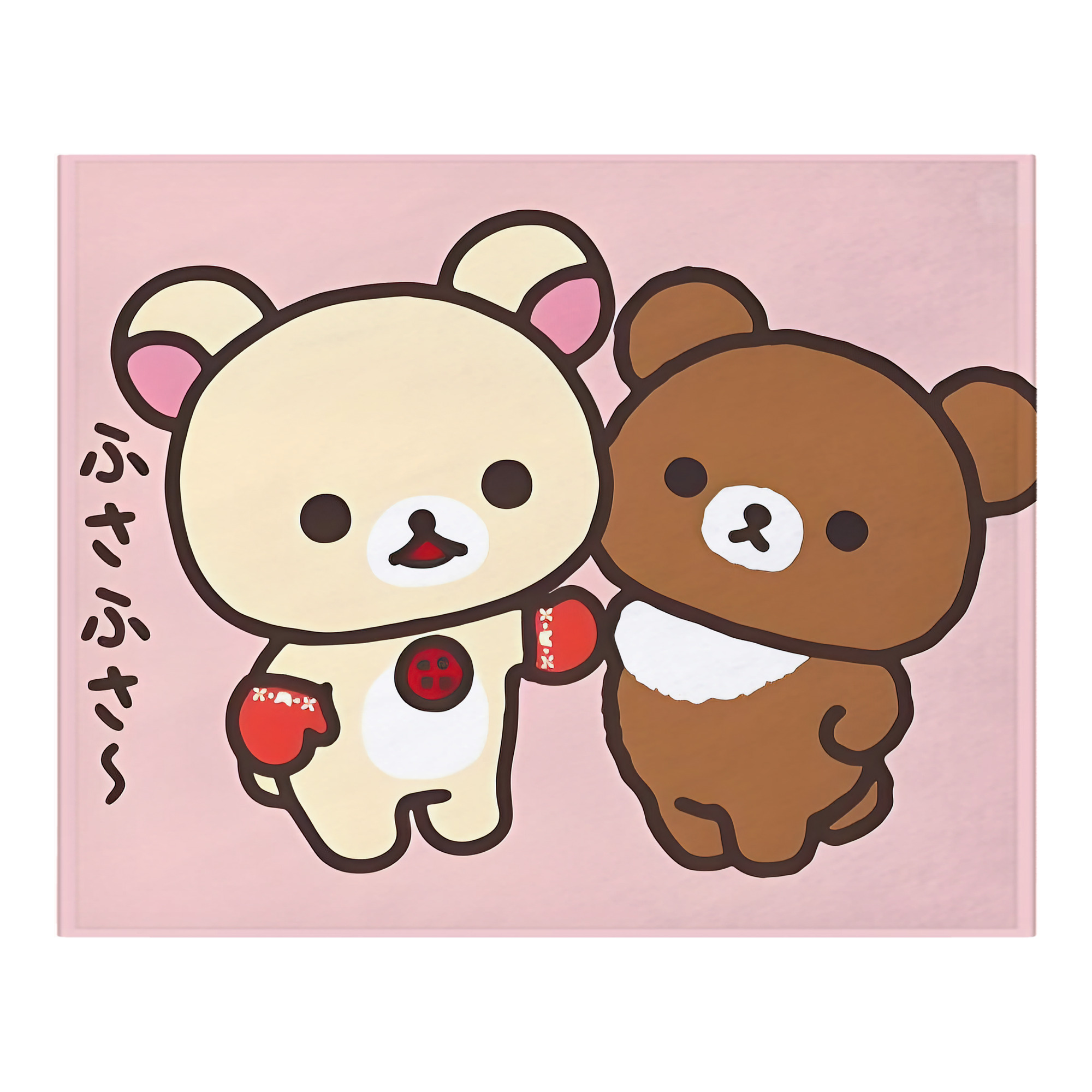 （画像用） リラックマ リラックマ キイロイトリ Rilakkuma Korilakkuma Kiiroitori フランネルブランケット・多サイズ対応（横型）
