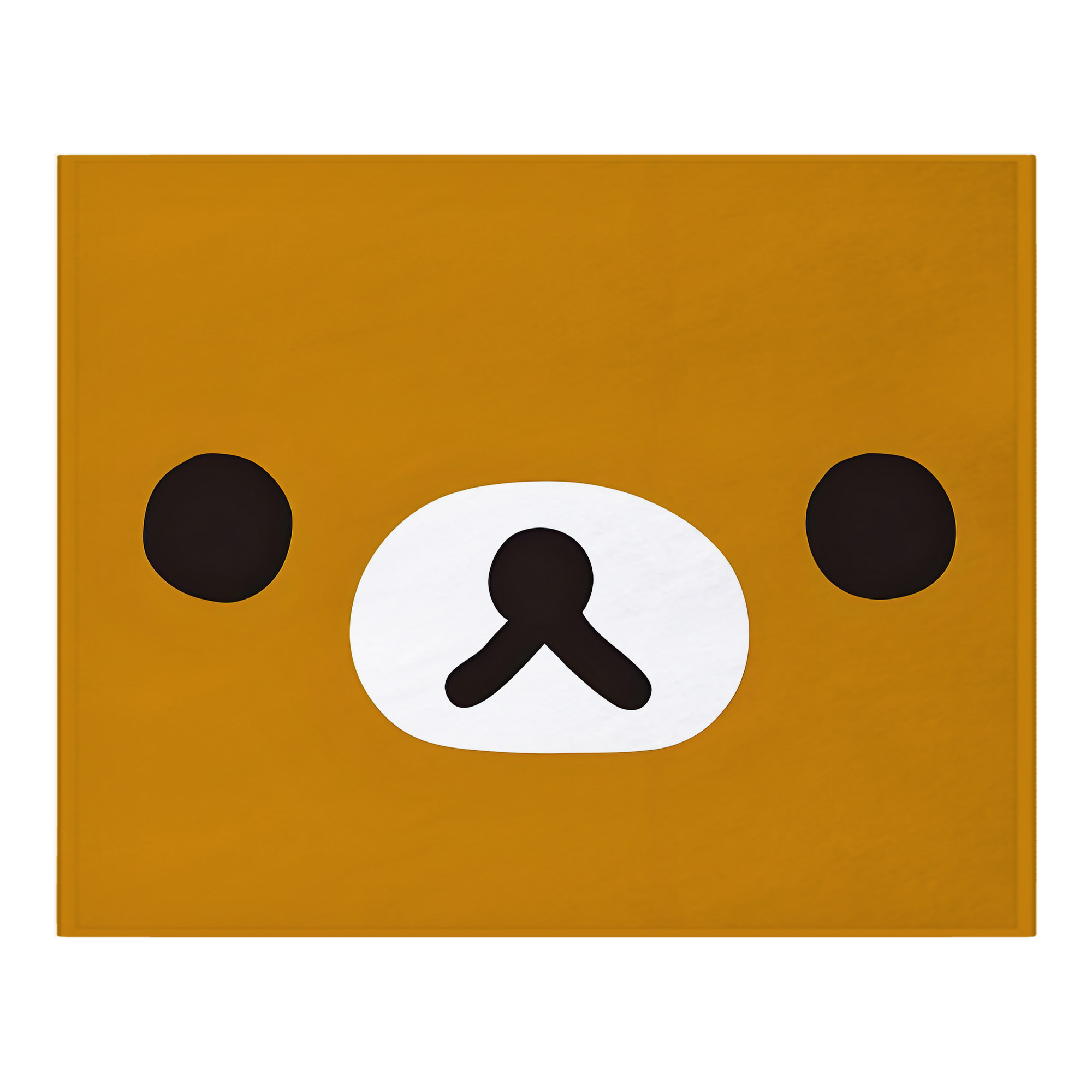 （画像用） リラックマ リラックマ キイロイトリ Rilakkuma Korilakkuma Kiiroitori フランネルブランケット・多サイズ対応（横型）