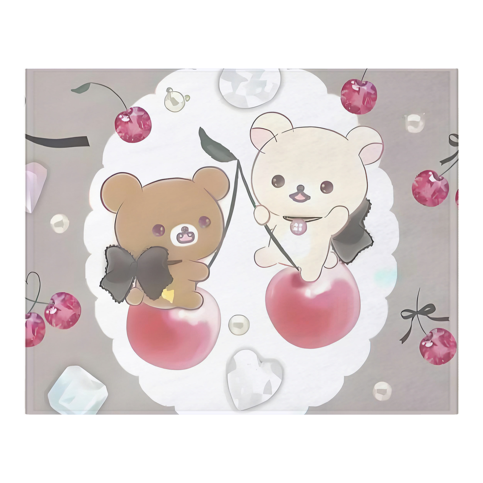 （画像用） リラックマ リラックマ キイロイトリ Rilakkuma Korilakkuma Kiiroitori フランネルブランケット・多サイズ対応（横型）