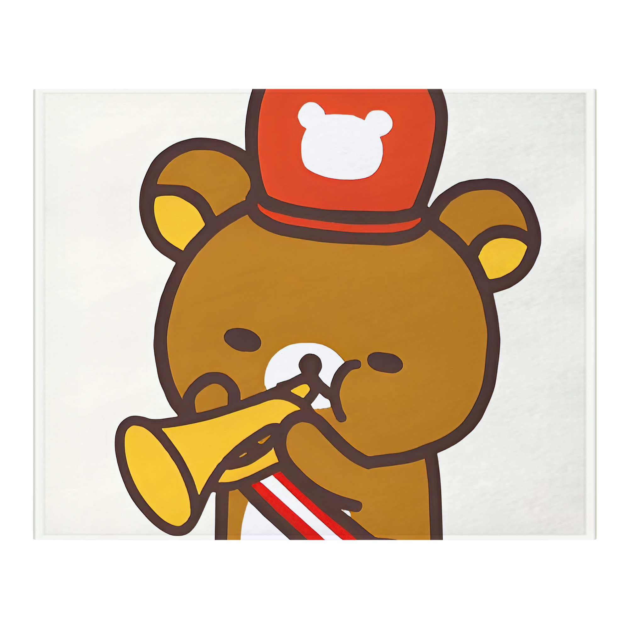（画像用） リラックマ リラックマ キイロイトリ Rilakkuma Korilakkuma Kiiroitori フランネルブランケット・多サイズ対応（横型）