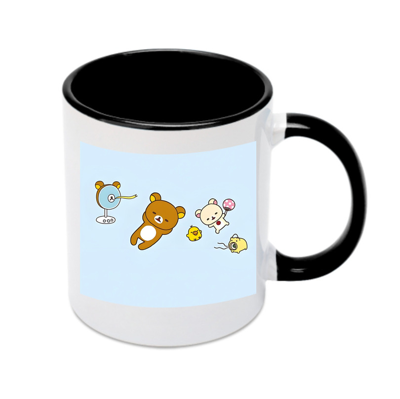 （画像用） リラックマ リラックマ キイロイトリ Rilakkuma Korilakkuma Kiiroitori カラーマグカップ