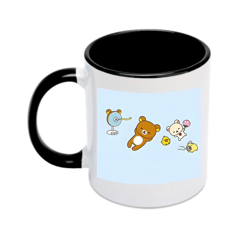 （画像用） リラックマ リラックマ キイロイトリ Rilakkuma Korilakkuma Kiiroitori カラーマグカップ
