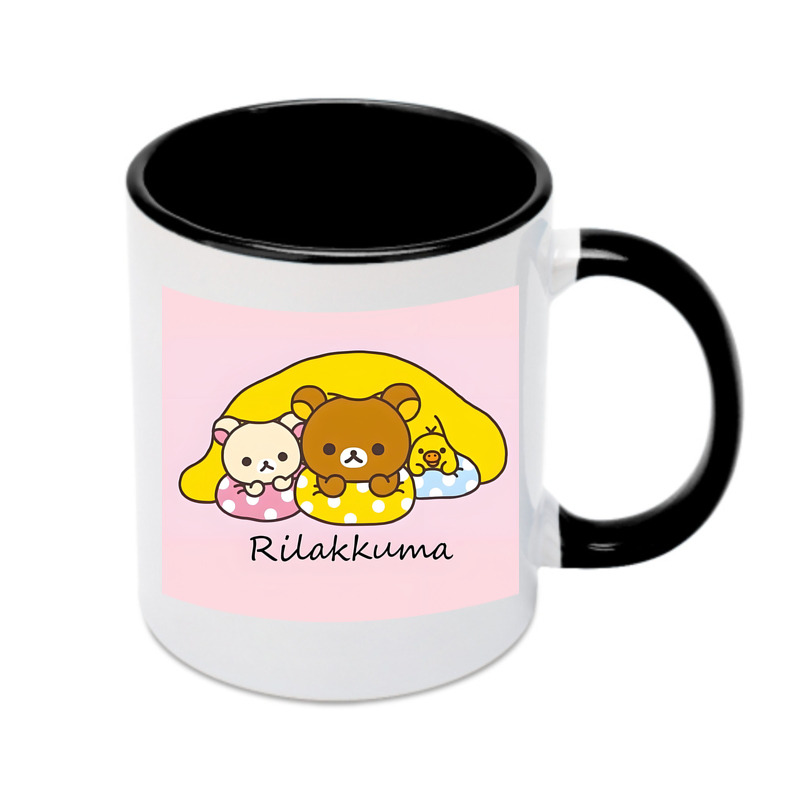 （画像用） リラックマ リラックマ キイロイトリ Rilakkuma Korilakkuma Kiiroitori カラーマグカップ