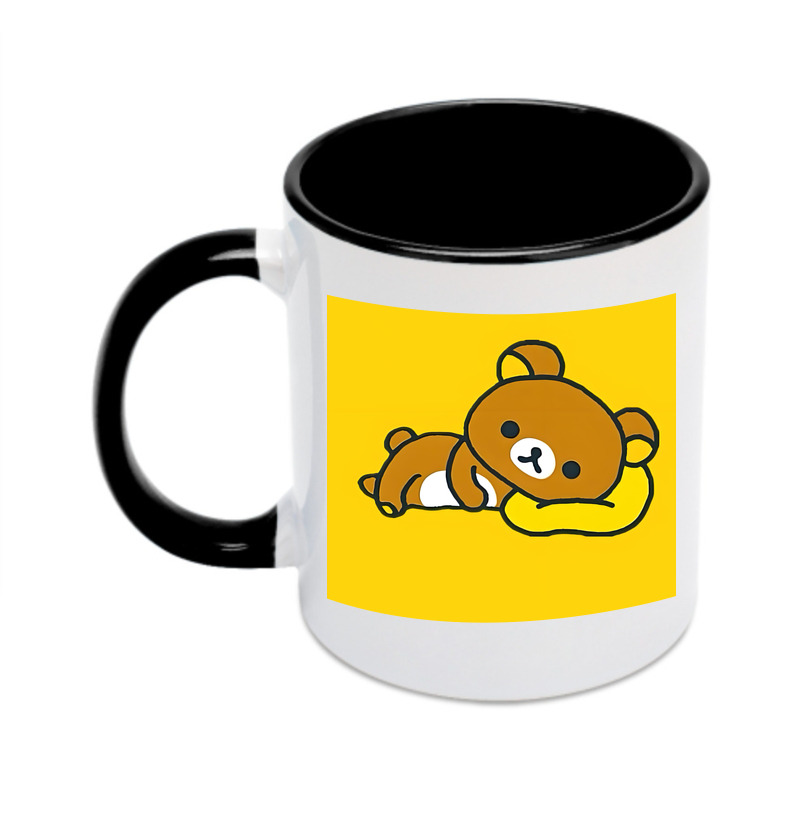 （画像用） リラックマ リラックマ キイロイトリ Rilakkuma Korilakkuma Kiiroitori カラーマグカップ