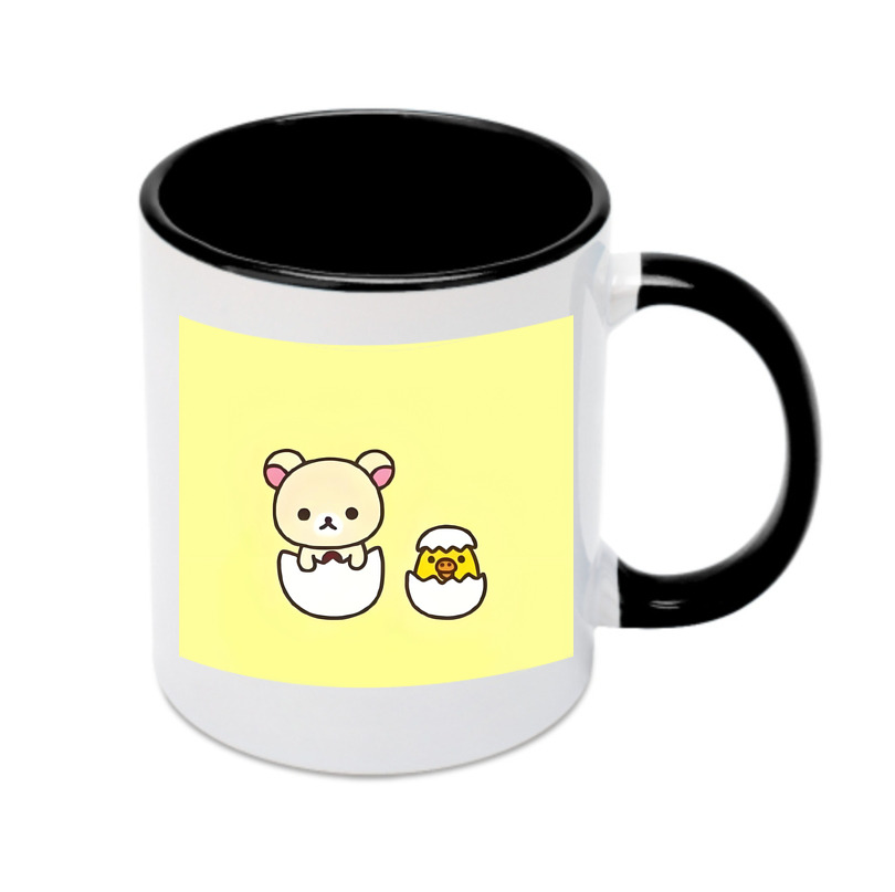 （画像用） リラックマ リラックマ キイロイトリ Rilakkuma Korilakkuma Kiiroitori カラーマグカップ