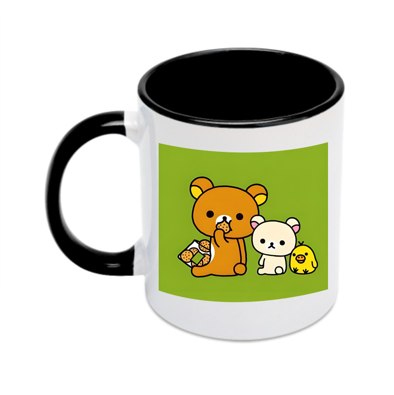 （画像用） リラックマ リラックマ キイロイトリ Rilakkuma Korilakkuma Kiiroitori カラーマグカップ