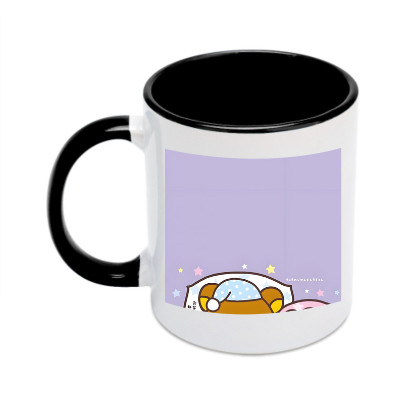 （画像用） リラックマ リラックマ キイロイトリ Rilakkuma Korilakkuma Kiiroitori カラーマグカップ