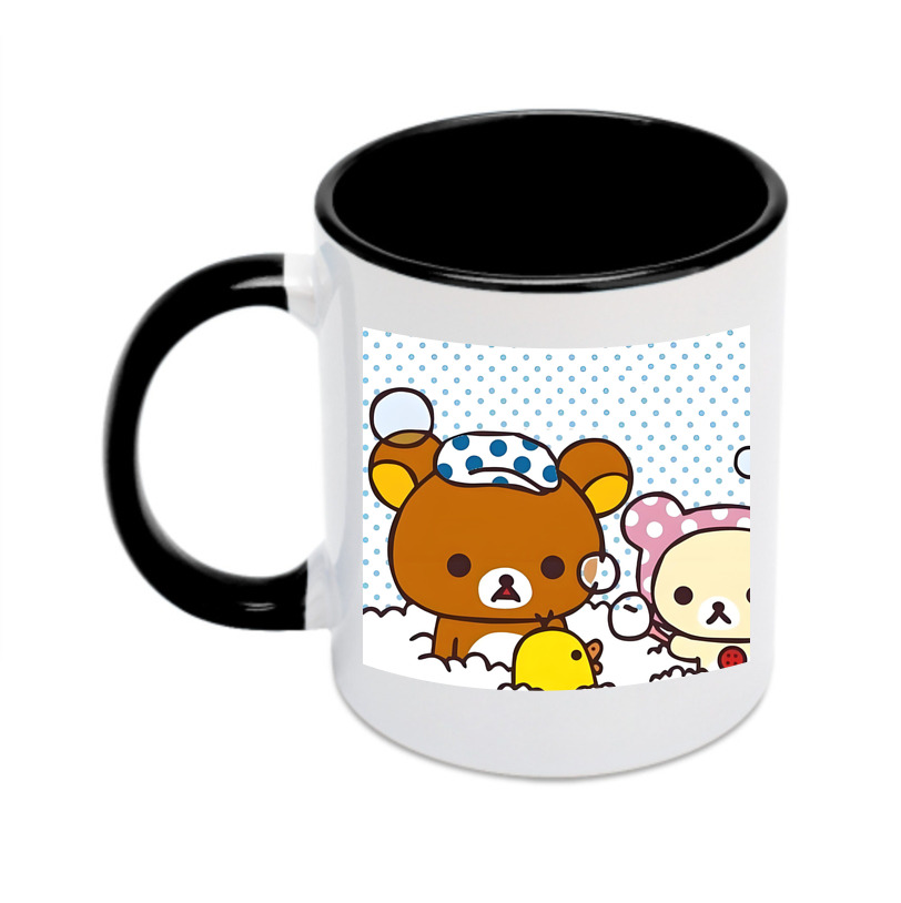 （画像用） リラックマ リラックマ キイロイトリ Rilakkuma Korilakkuma Kiiroitori カラーマグカップ