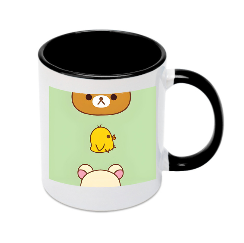 （画像用） リラックマ リラックマ キイロイトリ Rilakkuma Korilakkuma Kiiroitori カラーマグカップ
