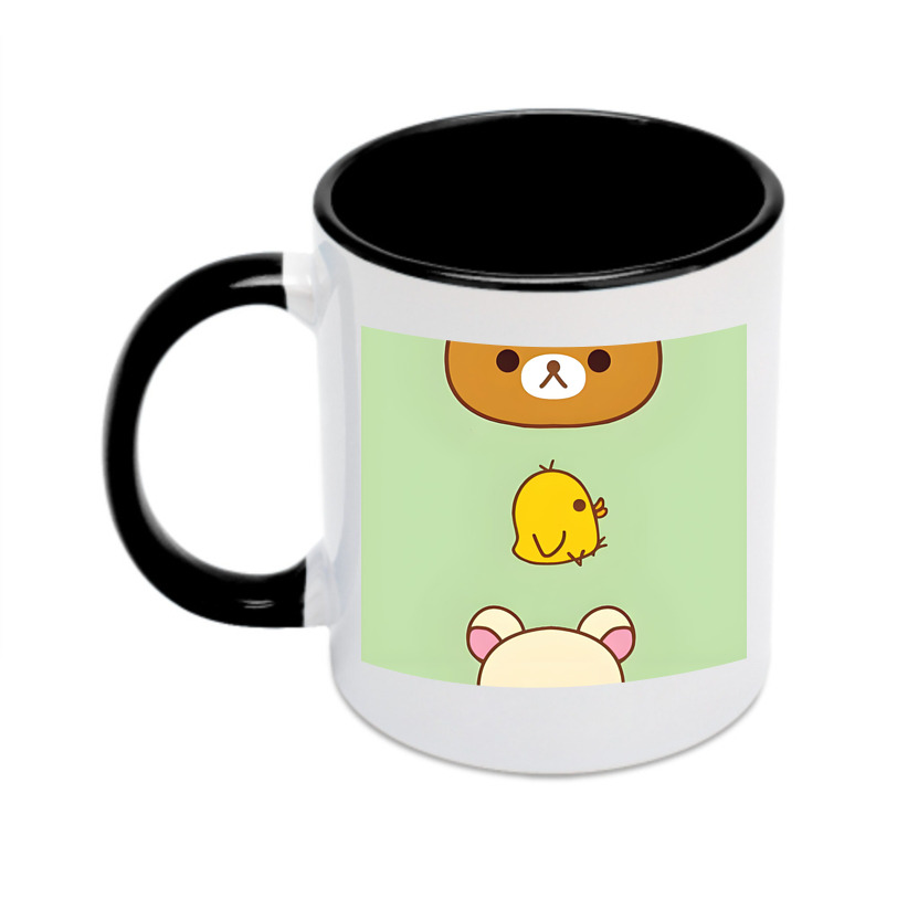 （画像用） リラックマ リラックマ キイロイトリ Rilakkuma Korilakkuma Kiiroitori カラーマグカップ
