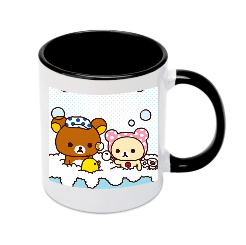 （画像用） リラックマ リラックマ キイロイトリ Rilakkuma Korilakkuma Kiiroitori カラーマグカップ