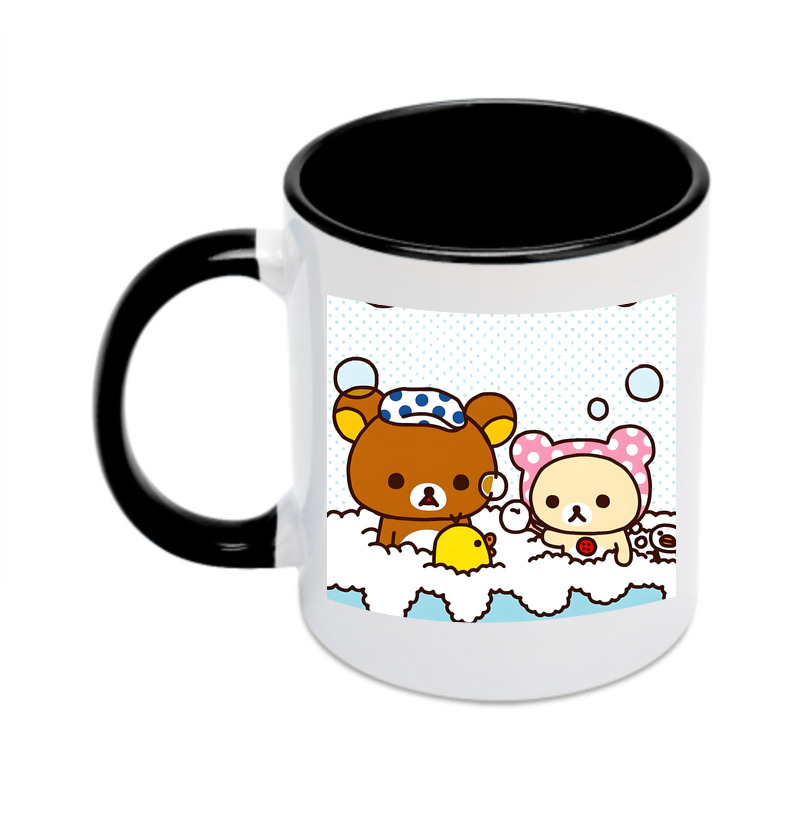 （画像用） リラックマ リラックマ キイロイトリ Rilakkuma Korilakkuma Kiiroitori カラーマグカップ