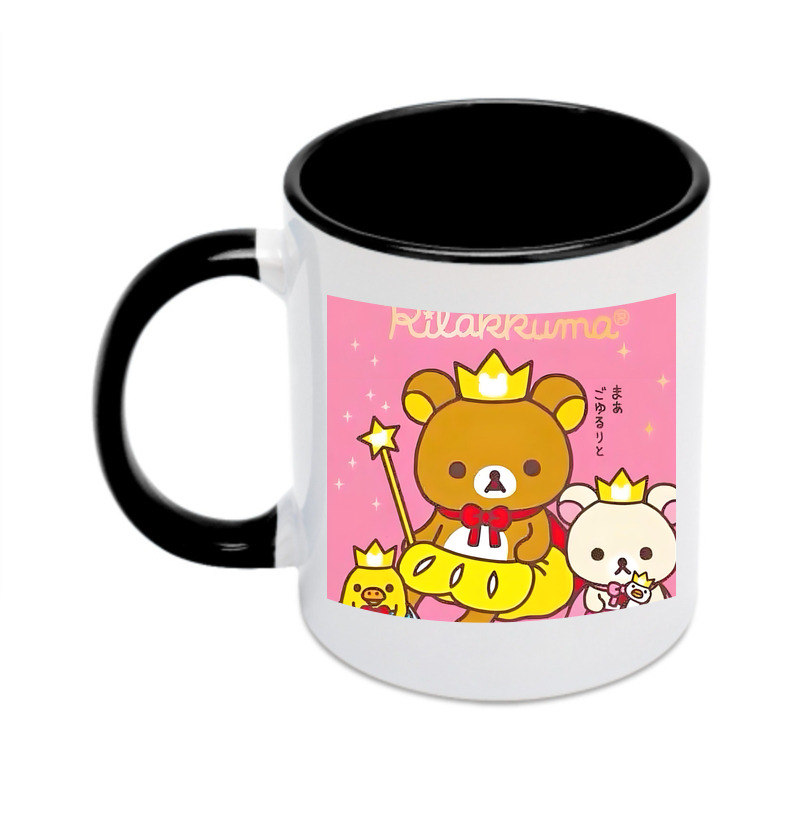 （画像用） リラックマ リラックマ キイロイトリ Rilakkuma Korilakkuma Kiiroitori カラーマグカップ