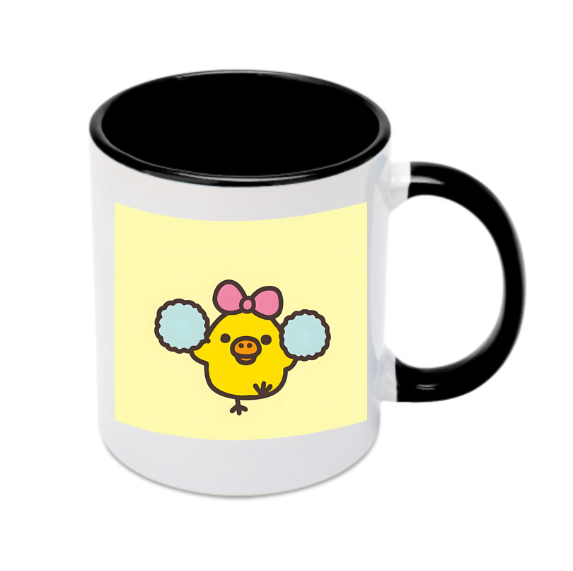 （画像用） リラックマ リラックマ キイロイトリ Rilakkuma Korilakkuma Kiiroitori カラーマグカップ